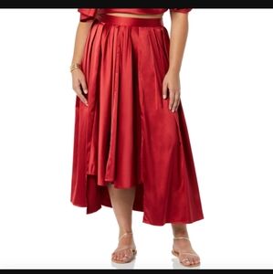 Making the Cut Season 3 Ep 5 Winning Look Jeanette's‎ Maxi Hi Low Skirt NWT XS